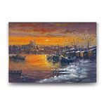 Tabloshop İstanbul Kış 90x60 cm Tablosu