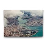 Tabloshop İstanbul Landspace 100x70 cm Tablo