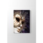 Tabloshop İtalya Venedik Maske 90x60 cm Tablo