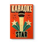 tabloshop Karaoke Yıldızı Tablo 60 x 90