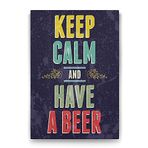 Tabloshop Keep Calm And Have a Beer I 40x60 cm Tablo