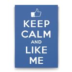 Tabloshop Keep Calm And Like Me 80x125 cm Tablo