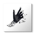 tabloshop Kelebek Etkisi Kanvas Tablo 30 x 30