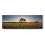 Tabloshop Kır Çiçekleri Ağaçsu 180x60 cm Tablo