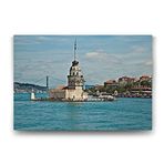 Tabloshop Kız Kulesi Boğaz Köprüsü 125x80 cm Tablo