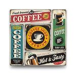 Tabloshop Kolaj Coffee 70x70 cm Tablo