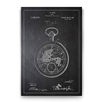 Tabloshop Köstekli Saat Patenti 40x60 cm Tablo