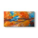 tabloshop Kuş Yağlı Boya Tablo 100 x 50