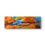 tabloshop Kuş Yağlı Boya Tablo 210 x 70