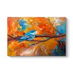 tabloshop Kuş Yağlı Boya Tablo 90 x 60