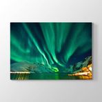 TabloShop -Kuzey Işıkları Aurora 75x50 cm Tablo