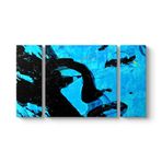 tabloshop Marilyn Monroe Pop Art Tablo 126 x 70-3 Parçalı