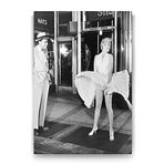 Tabloshop Marilyn Monroe ve Etek 70x100 cm Tablo