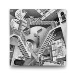 Tabloshop Mc Escher Relativity 1953 70x70 cm Tablo