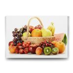 Tabloshop Meyve Sepeti Mutfak 140x100 cm Tablo