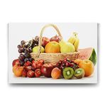 Tabloshop Meyve Sepeti Mutfak 60x40 cm Tablo