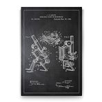 Tabloshop Mikroskop Patent 60x90 cm Tablo