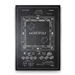 Tabloshop Monopoly Patent 80x125 cm Tablo
