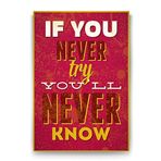 Tabloshop Never Know 100x140 cm Tablo