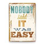 Tabloshop No Body Said 100x140 cm Tablo