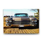 Tabloshop Nostalji Cadillac 45x30 cm Tablo