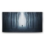 Tabloshop Ormanda Yalnızlık 140x70 cm Tablo