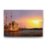 tabloshop Ortaköy Camii Gün Batımı Tablo - 125x80cm