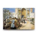 Tabloshop Oryantal Bazar 45x30 cm Tablo