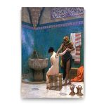 Tabloshop Osmanlıda Hamam 70x100 cm Tablo