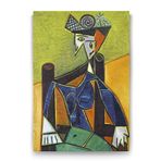 Tabloshop Pablo Picasso Femme Assise 50x75 cm Tablo