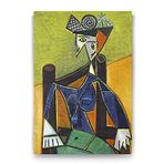 Tabloshop Pablo Picasso Femme Assise 80x125 cm Tablo