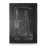 Tabloshop Petrol Sondaj Patenti 40x60 cm Tablo
