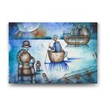 Tabloshop Rüyaya Yolculuk 90x60 cm Tablo