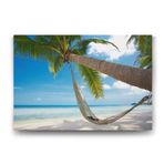 Tabloshop Sahilde Hamak 75x50 cm Tablo