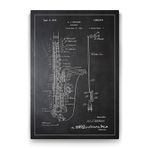 Tabloshop Saksafon Patenti 70x100 cm Tablo