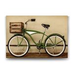 Tabloshop Sandıklı Bisiklet 100x70 cm Tablo