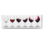 tabloshop Şarap Bardağı Panorama Tablo - 180x60cm