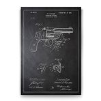 Tabloshop Smith Wesson Silah Patent 100x140 cm Tablo