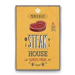 Tabloshop Steak House 80x125 cm Tablo