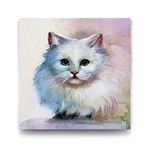Tabloshop SuluBoya Kedi 60x60 cm Tablo