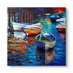 tabloshop Tekneler Yağlı Boya Tablo 60 x 60