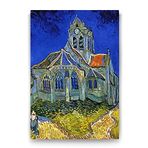 Tabloshop Vincent Van Gogh The Church 60x90 cm Tablo