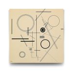 Tabloshop Wassily Kandinsky Ohne Titel 70x70 cm Tablo