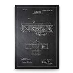 Tabloshop Wright Kardeşler Uçak Patenti 50x75 cm Tablo