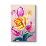 tabloshop Yağlı Boya Floral Tablo 100 x 140