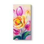 tabloshop Yağlı Boya Floral Tablo 30 x 60