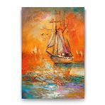 Tabloshop Yelken Tekne 100x140 cm Tablo