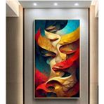 TabloWall Çerçeveli Yağli Boya Tablo 75x100