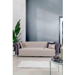 Tabu Home Dokuma Cozy Comfort Bej Koltuk Örtüsü