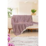 Tabu Home Dokuma Cozy Comfort Bordo Koltuk Örtüsü - 170 x 200 cm